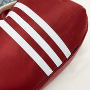 Dorian | Striped Oxford Shoulder Bag