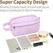 Kamiyah | Pehmeä samettikorduroinen matkameikkilaukku