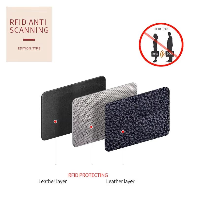 Maisy | Reisepung med glidelås og RFID-blokkering i imitert skinn