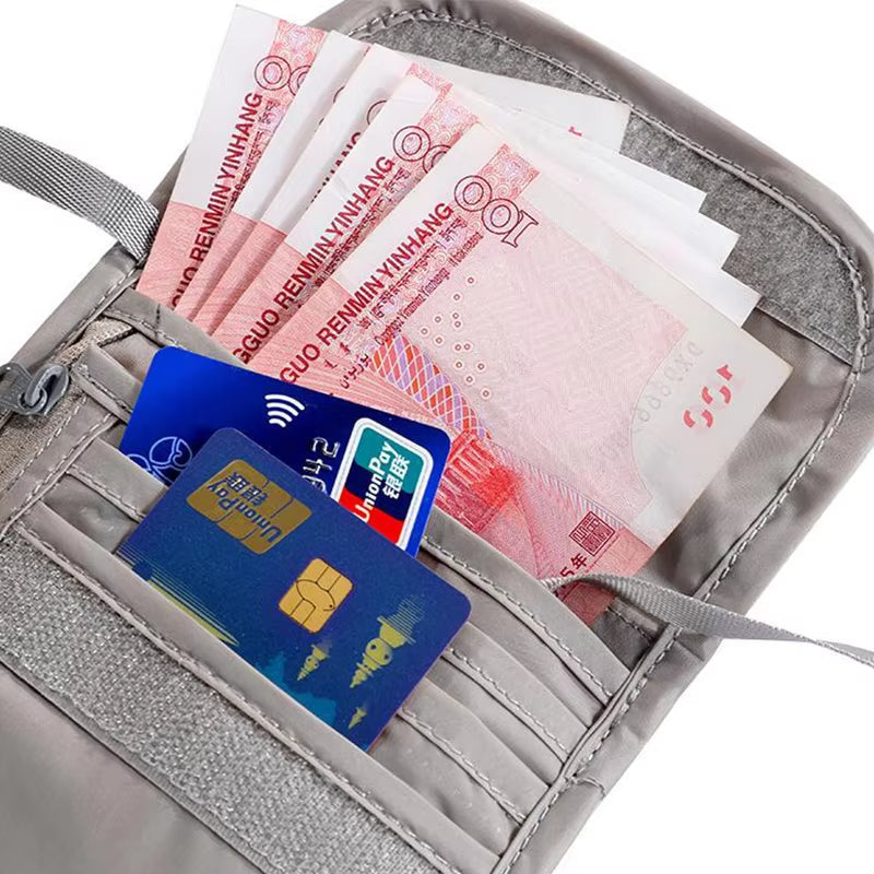 Kaiya | RFID reisepassveske med nakkestropp