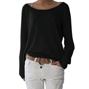 Cassey | T-shirt à manches longues simple
