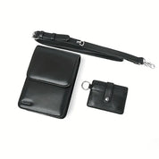 Zachariah | Pieni PU-nahkainen olkalaukku Sac