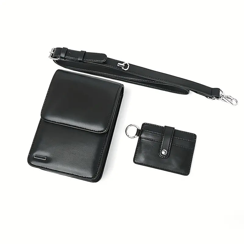 Zachariah | Pieni PU-nahkainen olkalaukku Sac