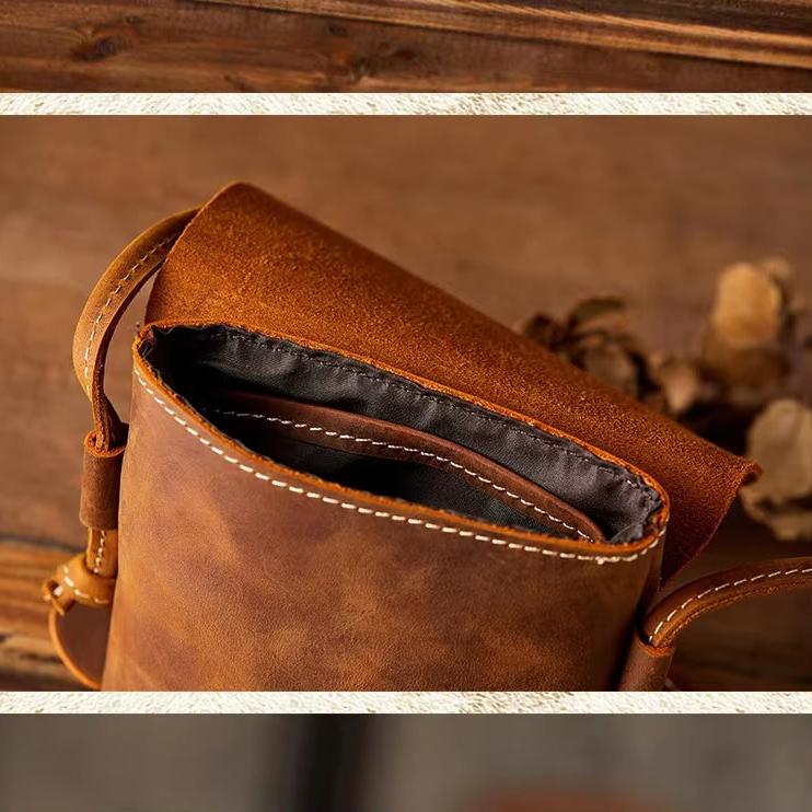 Henry | Kompakti ja tyylikäs retro olkalaukku