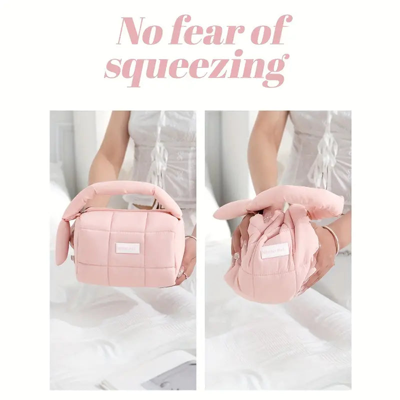 Laylani | Pehmeä pehmustettu kosmetiikkamatkalaukku