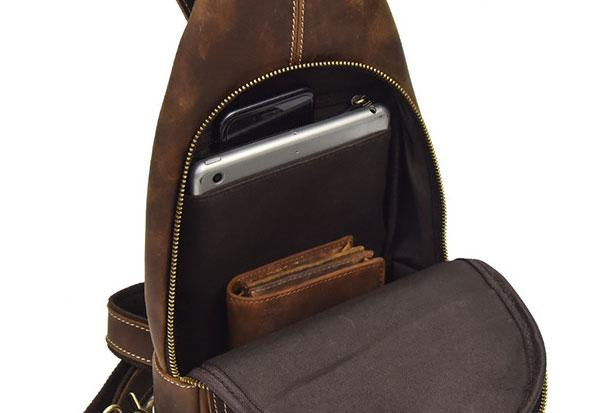 Noah | Luxury Leather Adventure Crossbody Bag