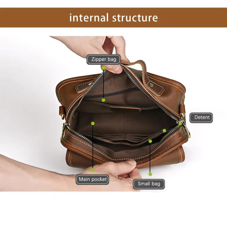 Donald | Olkalaukku klassisella muotoilulla