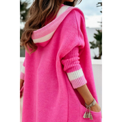 Niana | Gilet long coloré confortable
