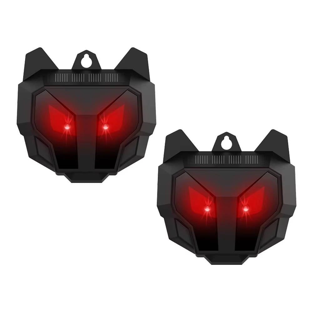 2 répulsifs à ultrasons pour animaux alimentés à l'énergie solaire 9