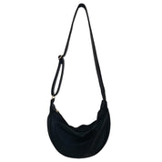 Stylish purple dumpling shoulder bag for fashionable women