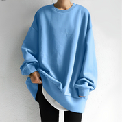 Anna | Pull pour femmes grandes tailles avec manches longues