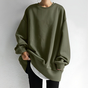 Anna | Pull pour femmes grandes tailles avec manches longues