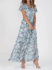 Lilia | Elegantti midi-kukkamekko