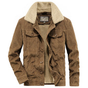 Max | Elegant vinterjakke for menn med Sherpa-fôr for ultimat varmekomfort