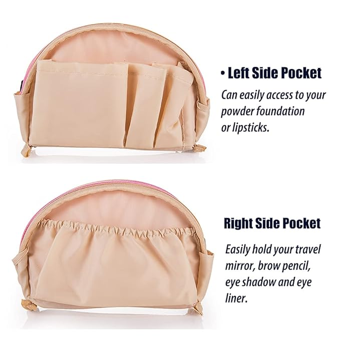 Ayleen | Puolikuun muotoinen vedenpitävä meikkipussi