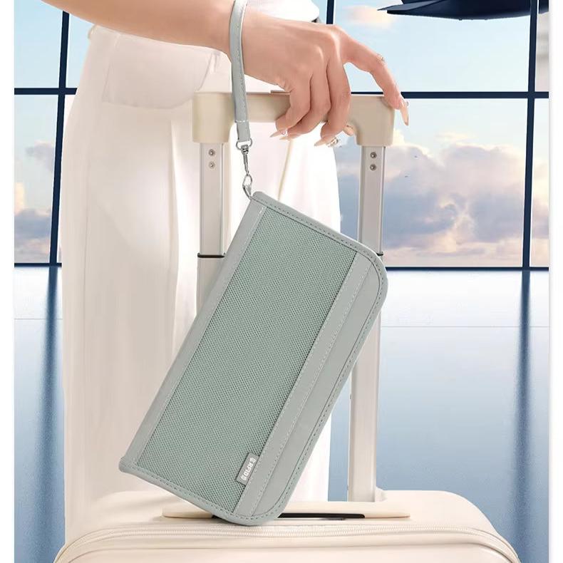 Kya | Reiseportefølje med stor kapasitet og RFID-beskyttelse for passporter