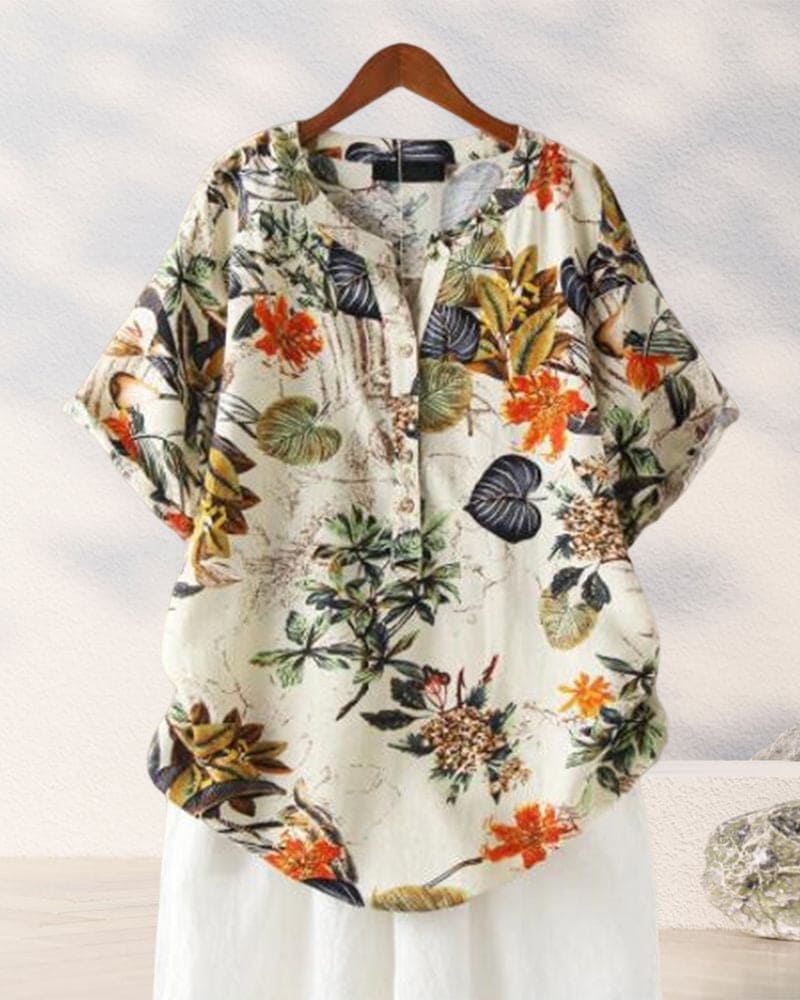Elisse | Trendy trykt T-skjorte for kvinner