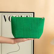 Miller | Chic and Elegant Striped Makeup Bag