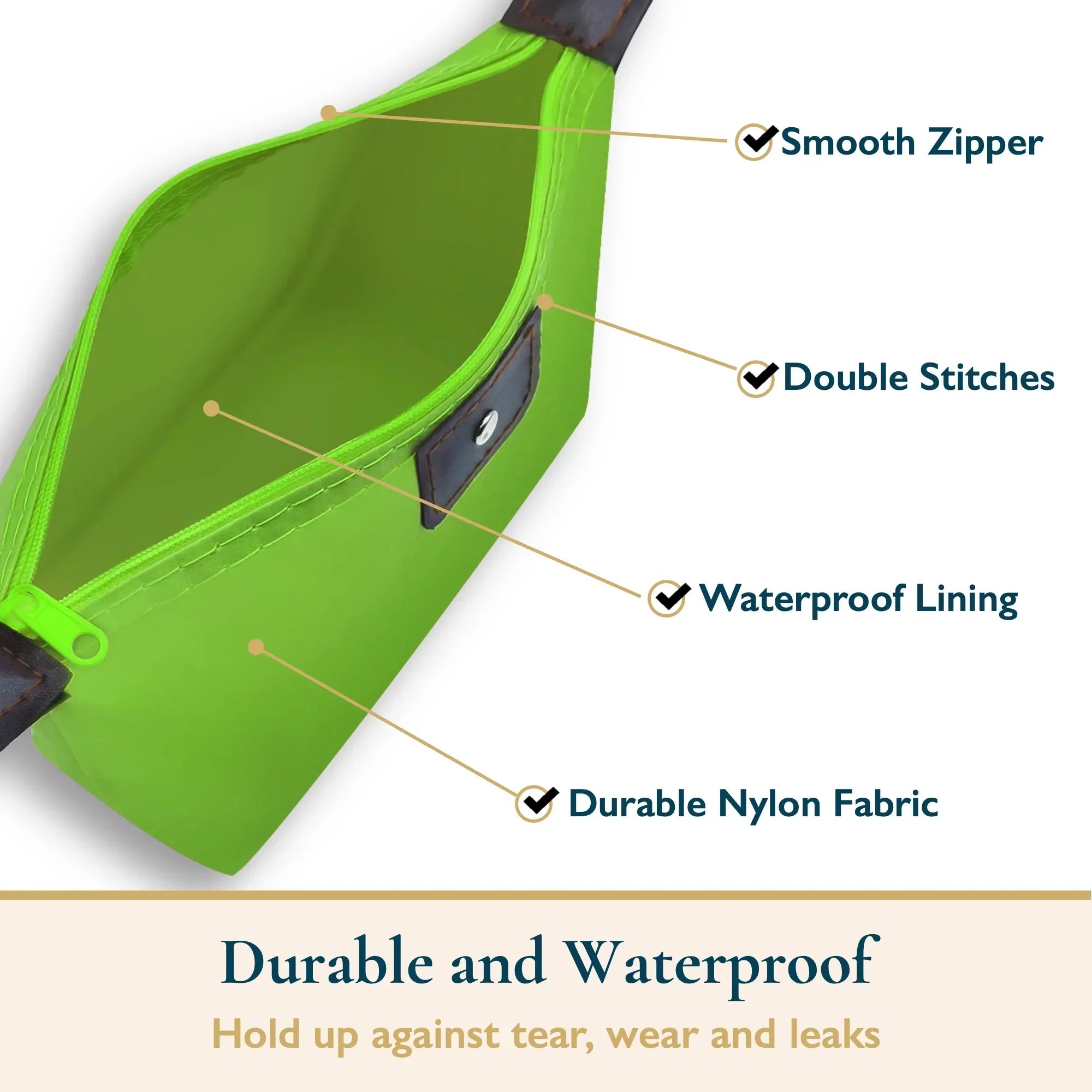 Harlee | Monikäyttöinen vedenpitävä kosmetiikkamatkalaukku