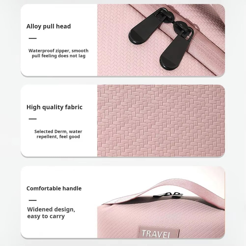 Solene | Organisateur Chic de Grande Capacité Sac Cosmétique Étanche
