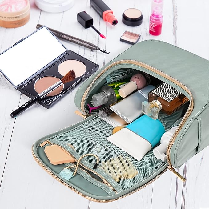 Ysabella | Sac de voyage cosmétique spacieux et à multiples compartiments