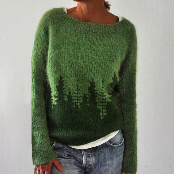 Maude | Pull Tricoté au Charme Nordique