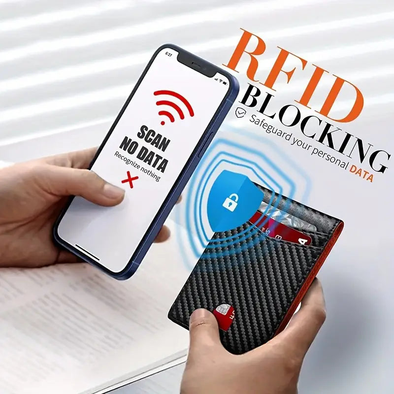 Rave | Slank reise lommebok for menn med RFID-blokkering