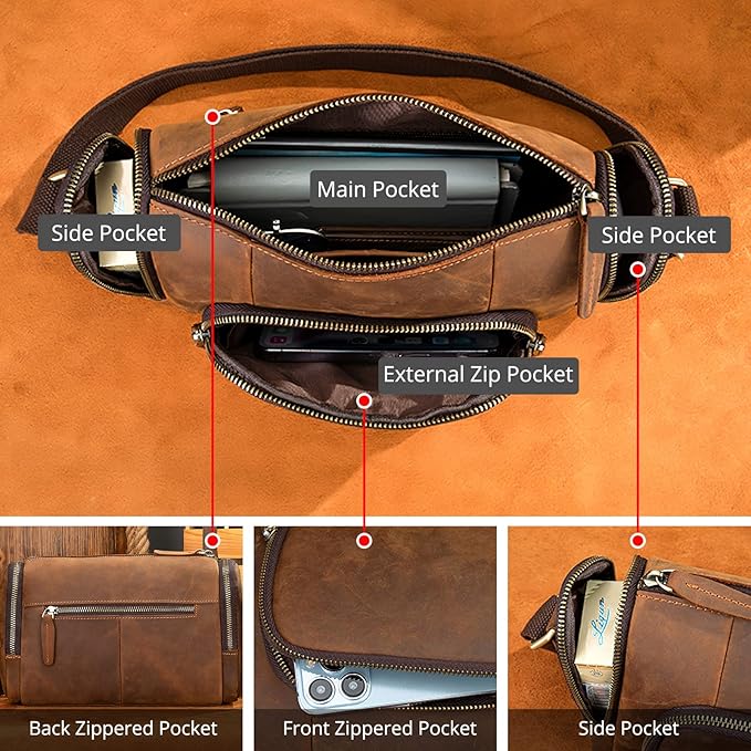 Lennon | Monipuolinen ja mukava ristiin kantolaukku matkoille