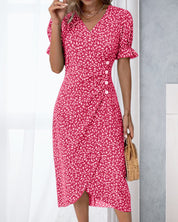 NINA | Floral Print Dress