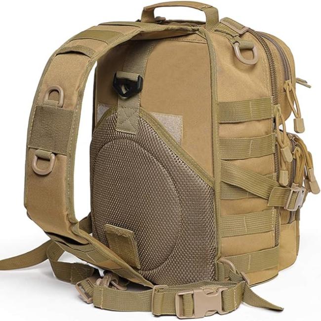 Sincere | Large Tactical Crossbody Bag for Men's Travel