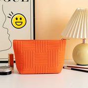 Miller | Chic and Elegant Striped Makeup Bag