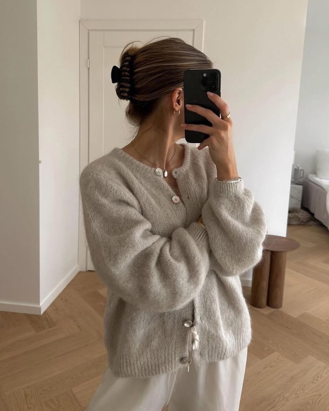 SELENIA | Cardigan Stilig Avslappet