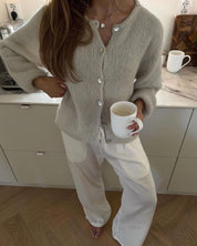 SELENIA | Cardigan Stilig Avslappet