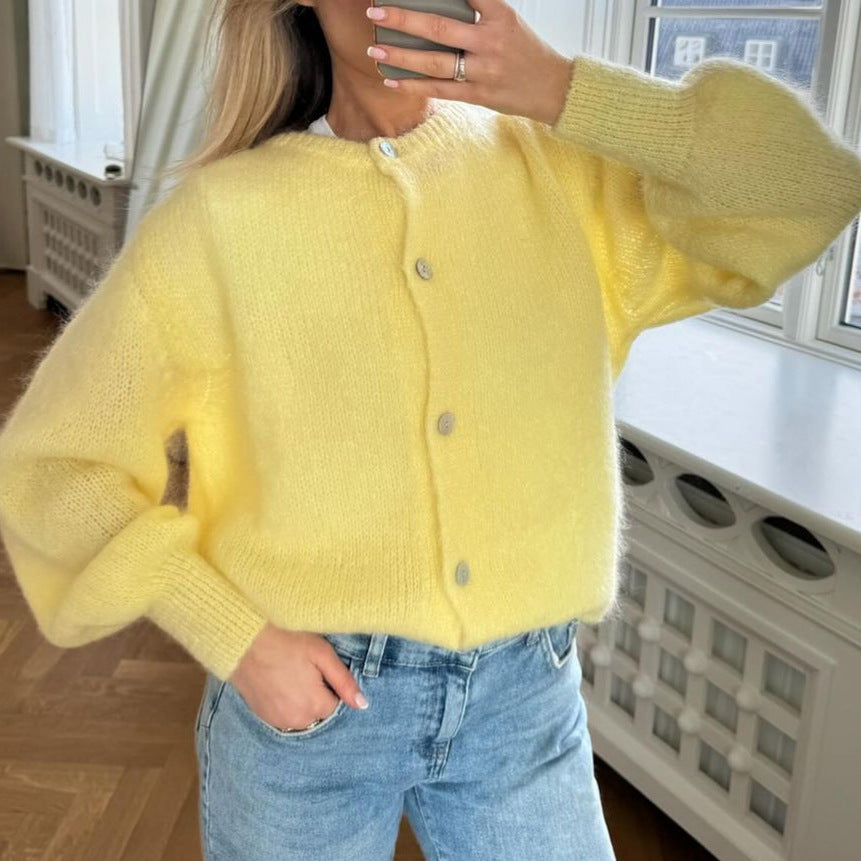 SELENIA | Cardigan Stilig Avslappet