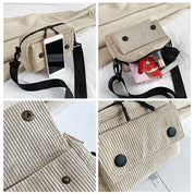 Salem | Mini olkalaukku samettikorduroysta