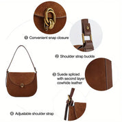 Amalia | Tyylikäs ja kompakti olkalaukku Sac