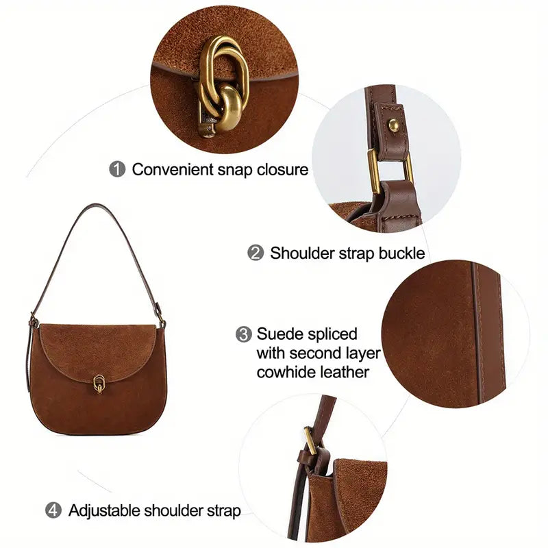 Amalia | Tyylikäs ja kompakti olkalaukku Sac