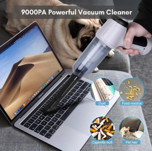 The most powerful cordless car vacuum cleaner