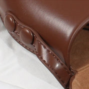 Kira | Nahkainen olkalaukku naisille, patinoitua nahkaa