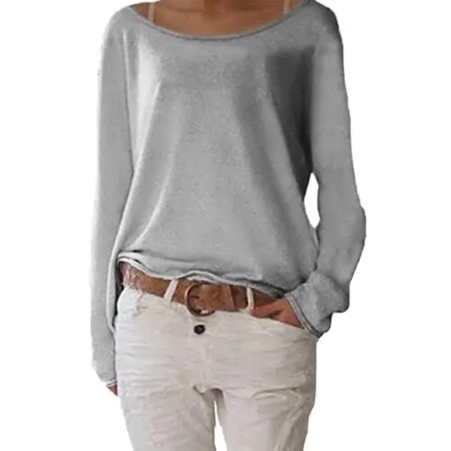 Cassey | T-shirt à manches longues simple