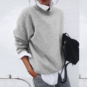 BESSIE | Haut en Tissu Bi-Couche avec Col Chemise pour Femmes