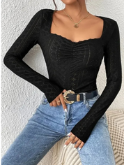 JACKY | Embroidered Long-Sleeve Shirt