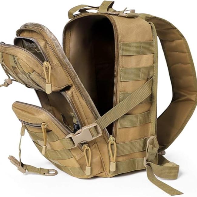Sincere | Large Tactical Crossbody Bag for Men's Travel