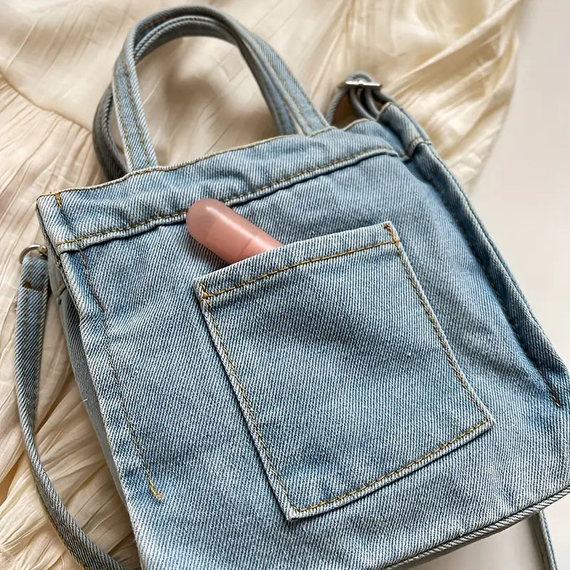 Lisa | Chic Mini Denim Crossbody Bag
