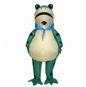 Inflatable frog costume for Halloween and costume parties
