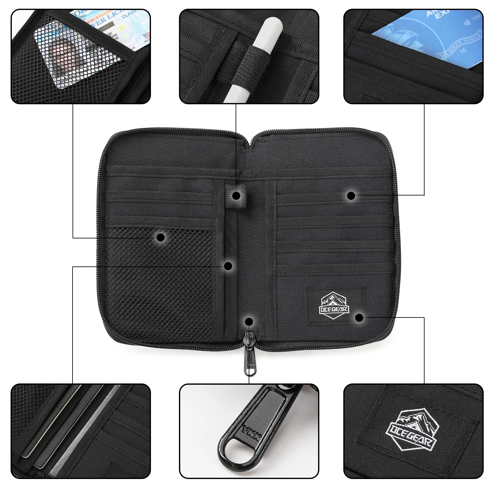 Malaysisk RFID-passlommebok