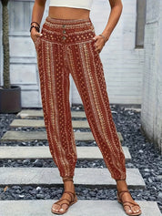 Lola | High-Waisted Printed Pants – Guaranteed Bohemian Vibe