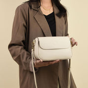 Remi | Vegan leather shoulder bag | Flap design