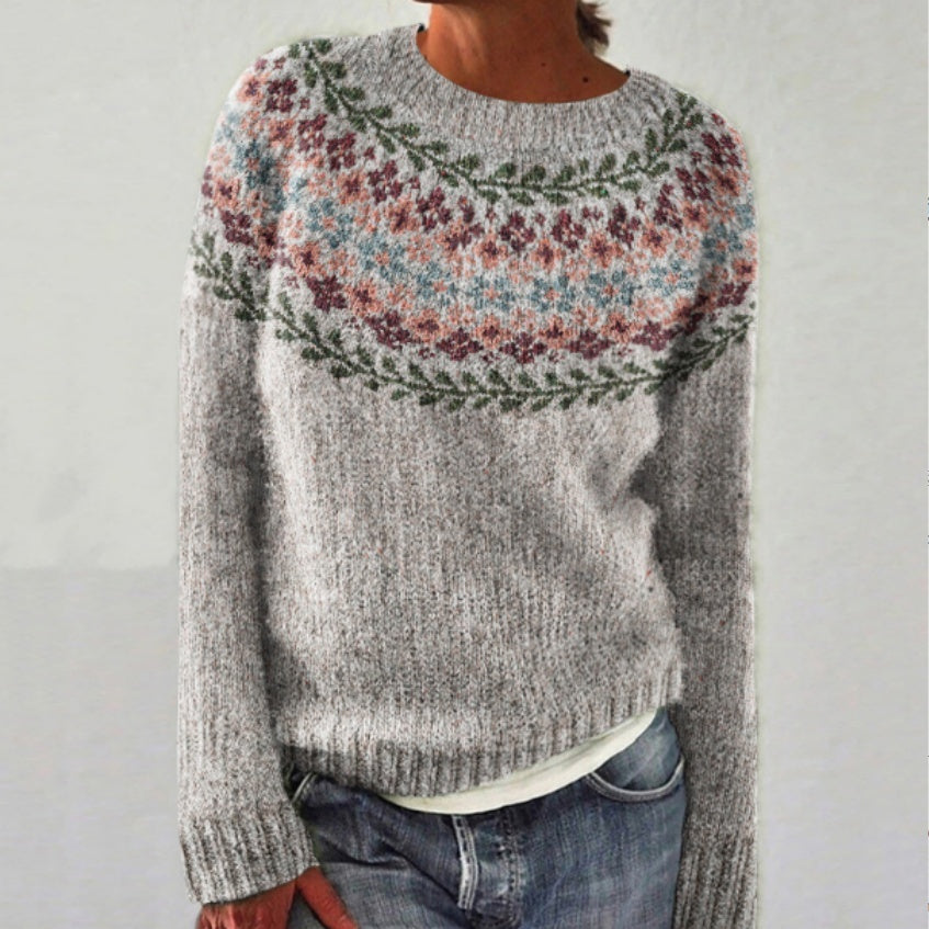 Maureen | Nordic Charm Knitted Sweater