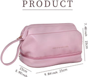 Lara | Layered Travel Makeup Bag